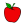 Imagen de una manzana roja para representar cultivos de manzano en Gramen.